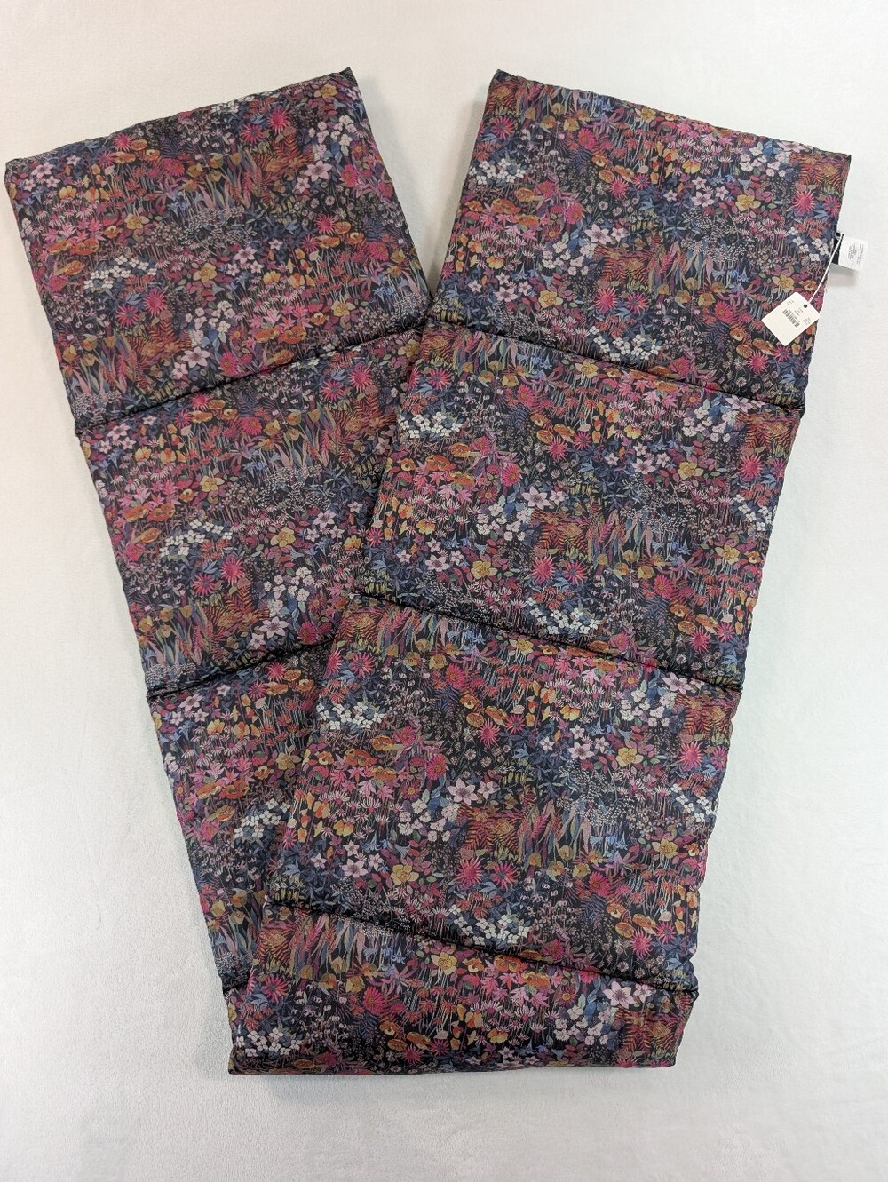 NWT J. Crew x Liberty Pull-Through Puffer Scarf Floral Print Primaloft